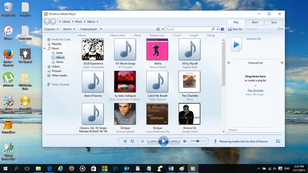 Customizing Playback Options in Windows Media Player